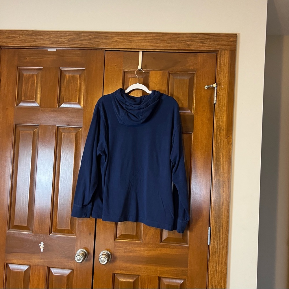 Nike Sportswear Club Mid-Navy Jersey Pullover Hoodie, Size XL - Picture 13 of 13